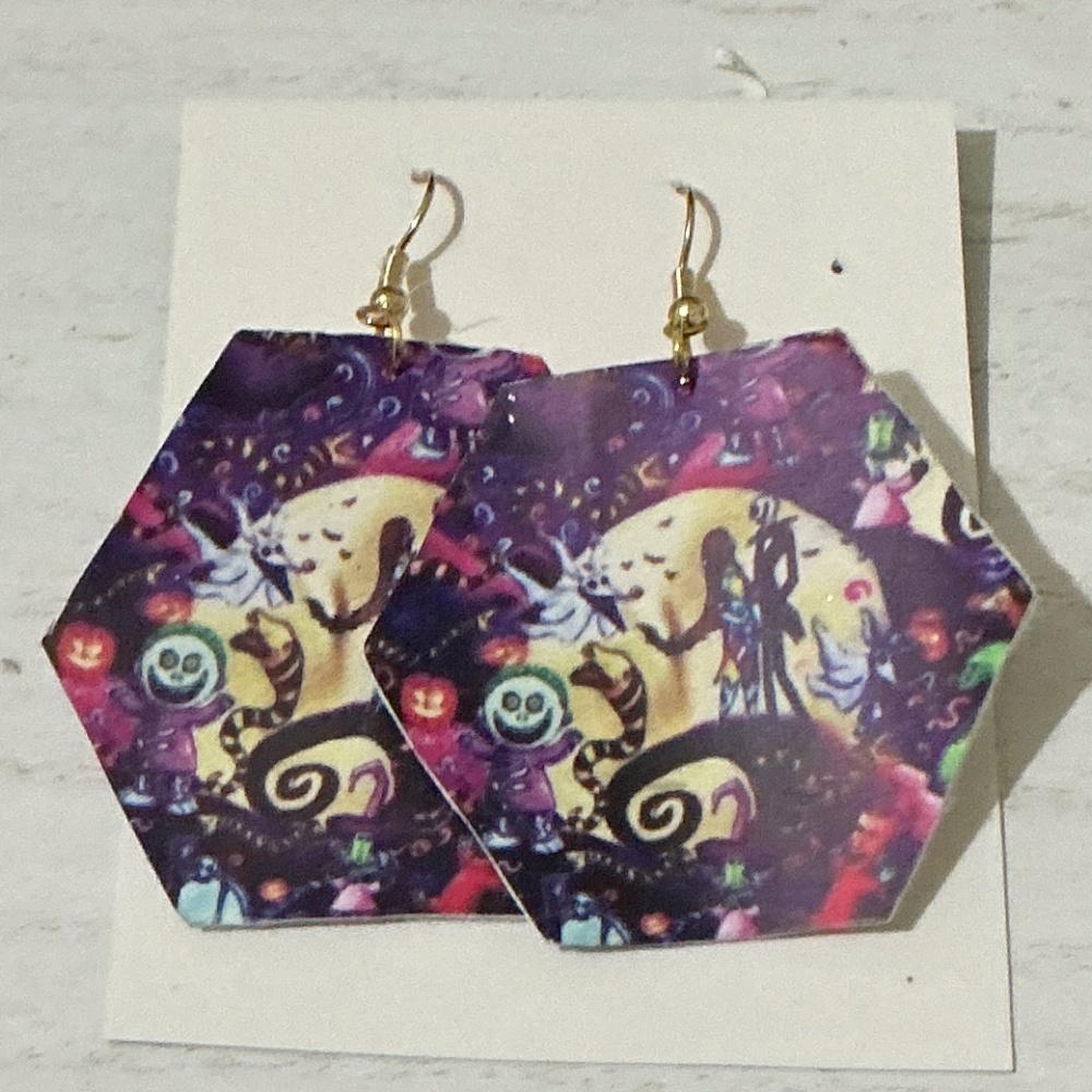 Nightmare before Christmas earrings set